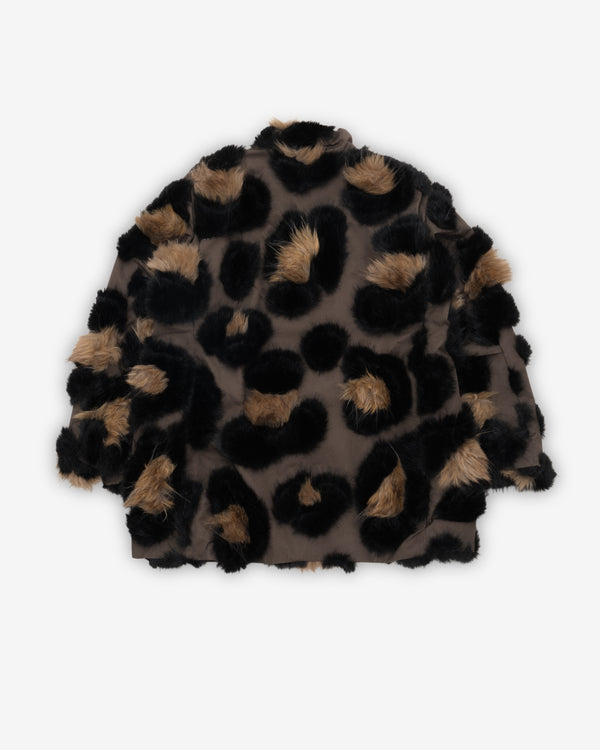 Sacai - Women's Leopard Jacket - (Dark Khaki)