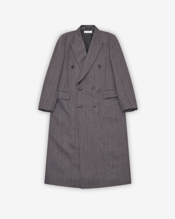 Our Legacy - Men's Extended Whale Coat - (Ledger Wool Broken Herringbone)