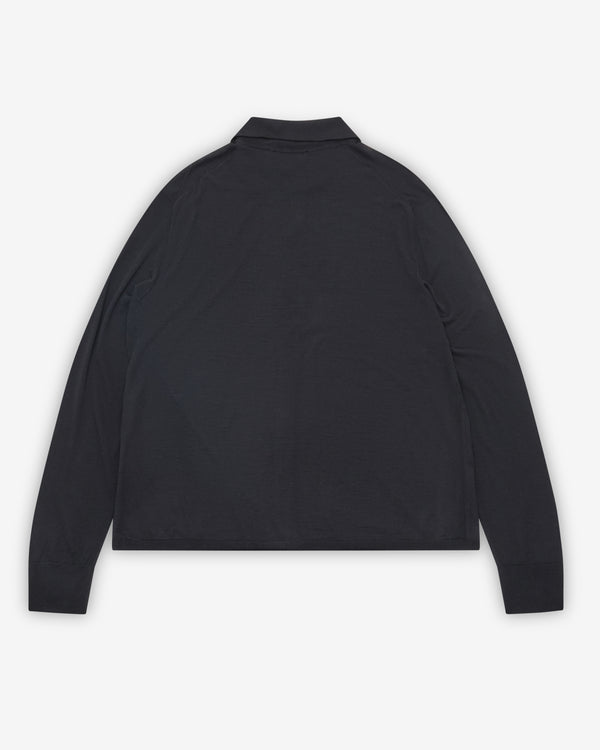 Our Legacy - Men's Fall Cardigan - (Black Superfine Merino)