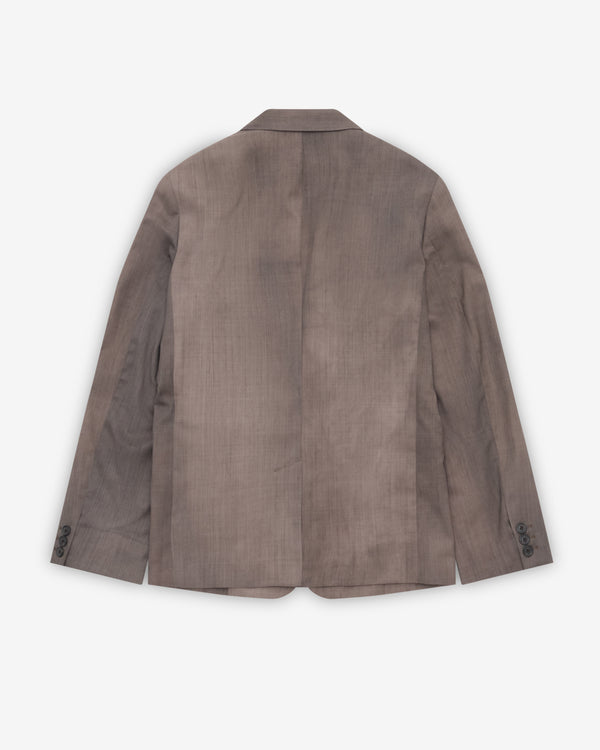 Our Legacy - Men's Classic Blazer - (Maltinto Umber Marl Wool)