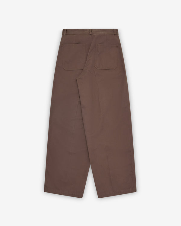 Lemaire - Men's Barrel Pants - (Carob)
