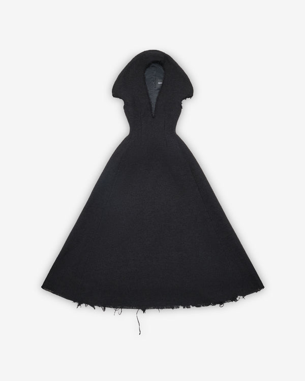 Institution - Women's Handstitched Cocoon Dress - (Black)