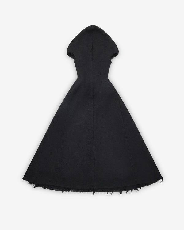 Institution - Women's Handstitched Cocoon Dress - (Black)