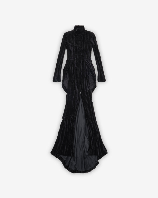 Colleen Allen - Women's Tailored Bustle Dress - (Black)