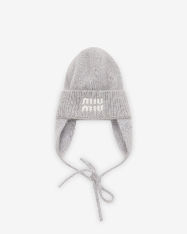 Miu Miu - Women's Mohair Hat - (Grey)