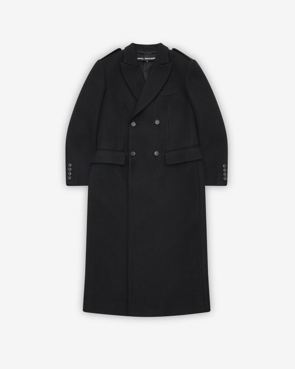 Junya Watanabe - Women's Double Breasted Maxi Coat - (Black)