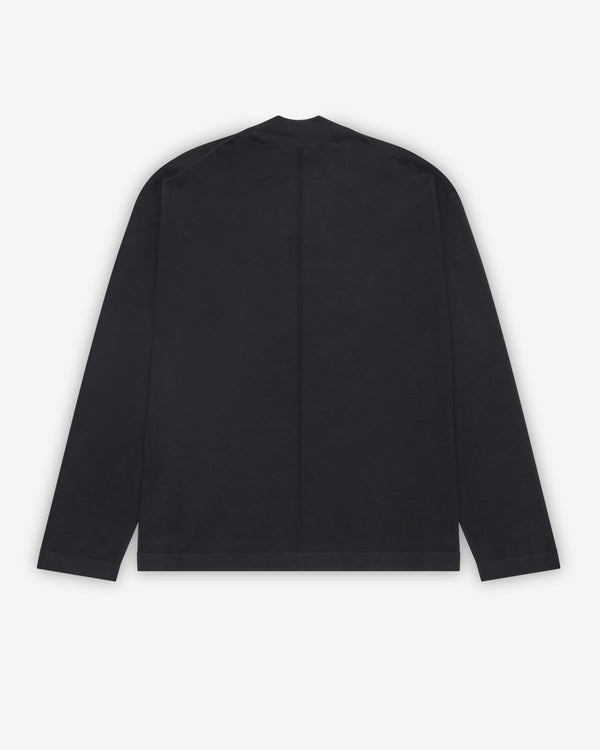 The Row - Men's Delsie Mock Neck - (Black)