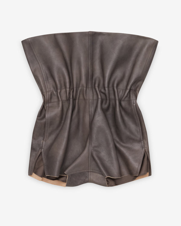Rick Owens - Women's Crater Shorts - (Washed Black)
