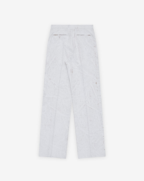 Maison Margiela - Men's Bianchetto Tailored Trousers - (Beige)