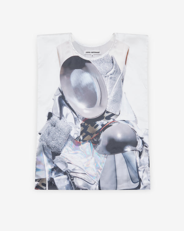 Junya Watanabe - Women's Graphic T-Shirt - (White)