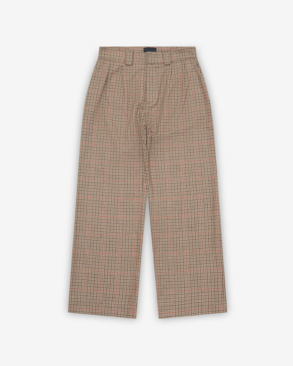 Rassvet - Men's Wool Pleated Pants - (Brown)