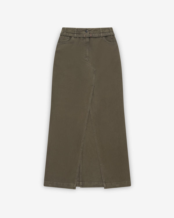 Dries Van Noten - Women's Silvannaz Skirt - (Khaki)