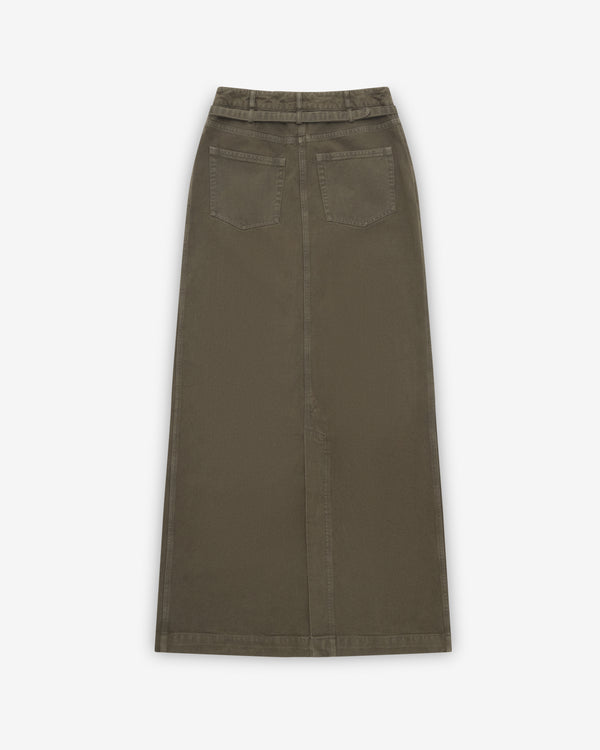 Dries Van Noten - Women's Silvannaz Skirt - (Khaki)