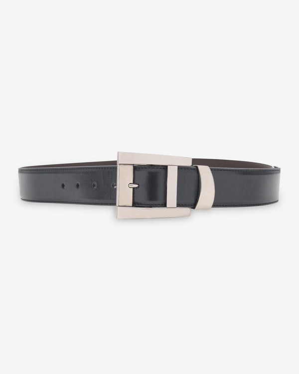 Versace - Men's 4cm Leather Belt - (Black)
