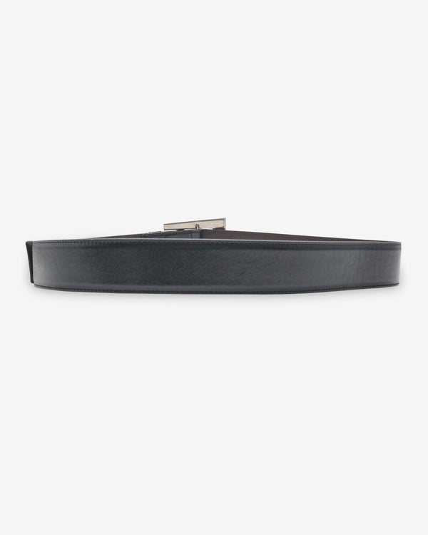 Versace - Men's 4cm Leather Belt - (Black)