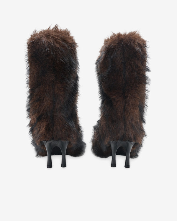 Melitta Baumeister - Women's Fluffy Double Heel Boot - (Brown)