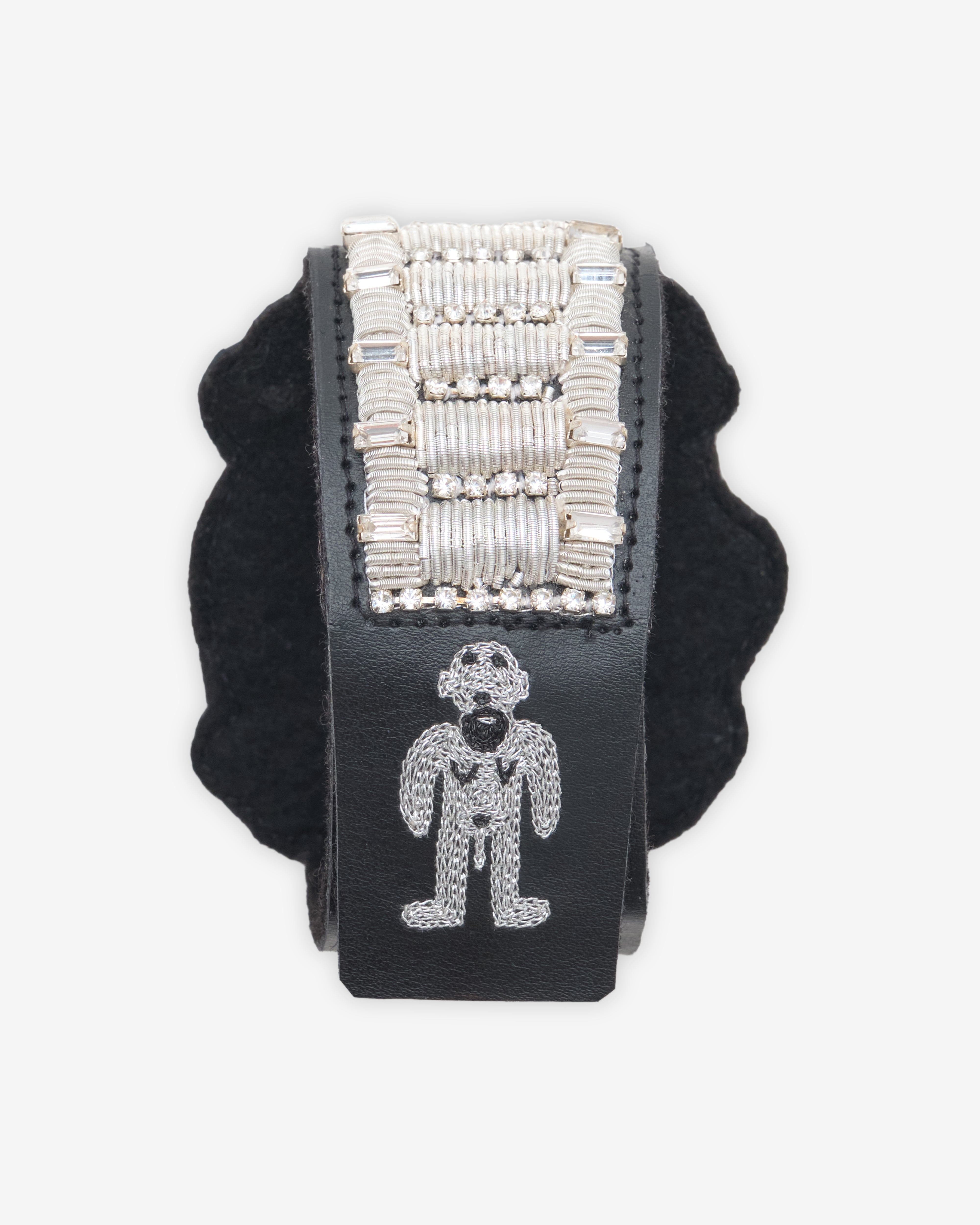 Walter Van Beirendonck: Men's Bones Bracelet (Silver) | DSMNY E-SHOP