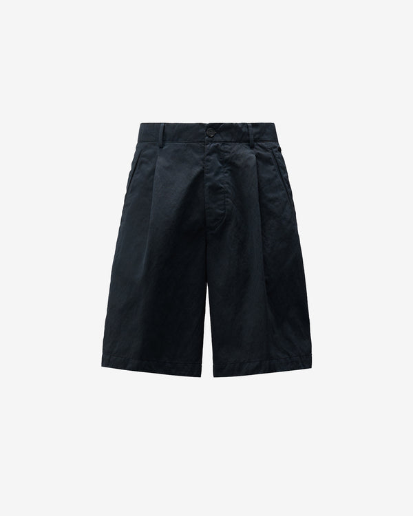 Massimo Osti - Men's Pleated Shorts - (Black)