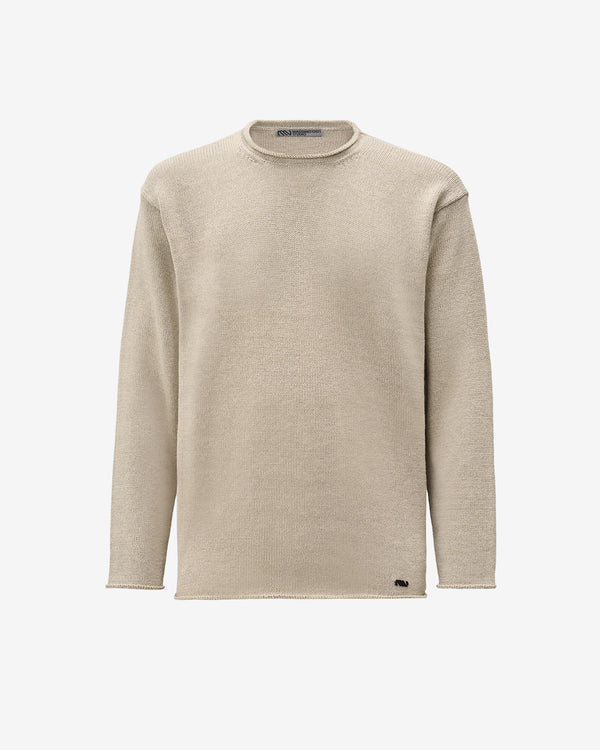 Massimo Osti - Men's Mock Sweater - (Tan)