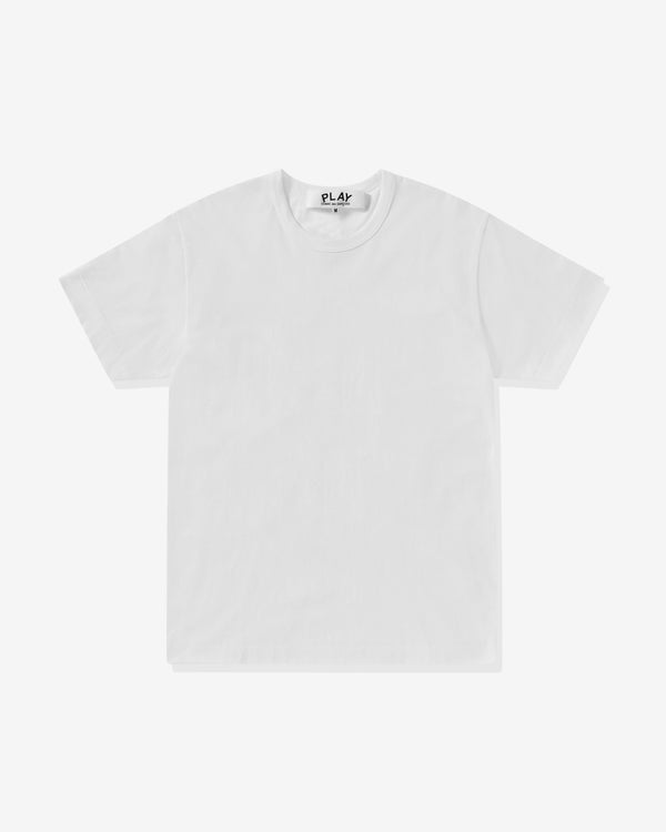 Play - Back Black Heart T-Shirt - (White)