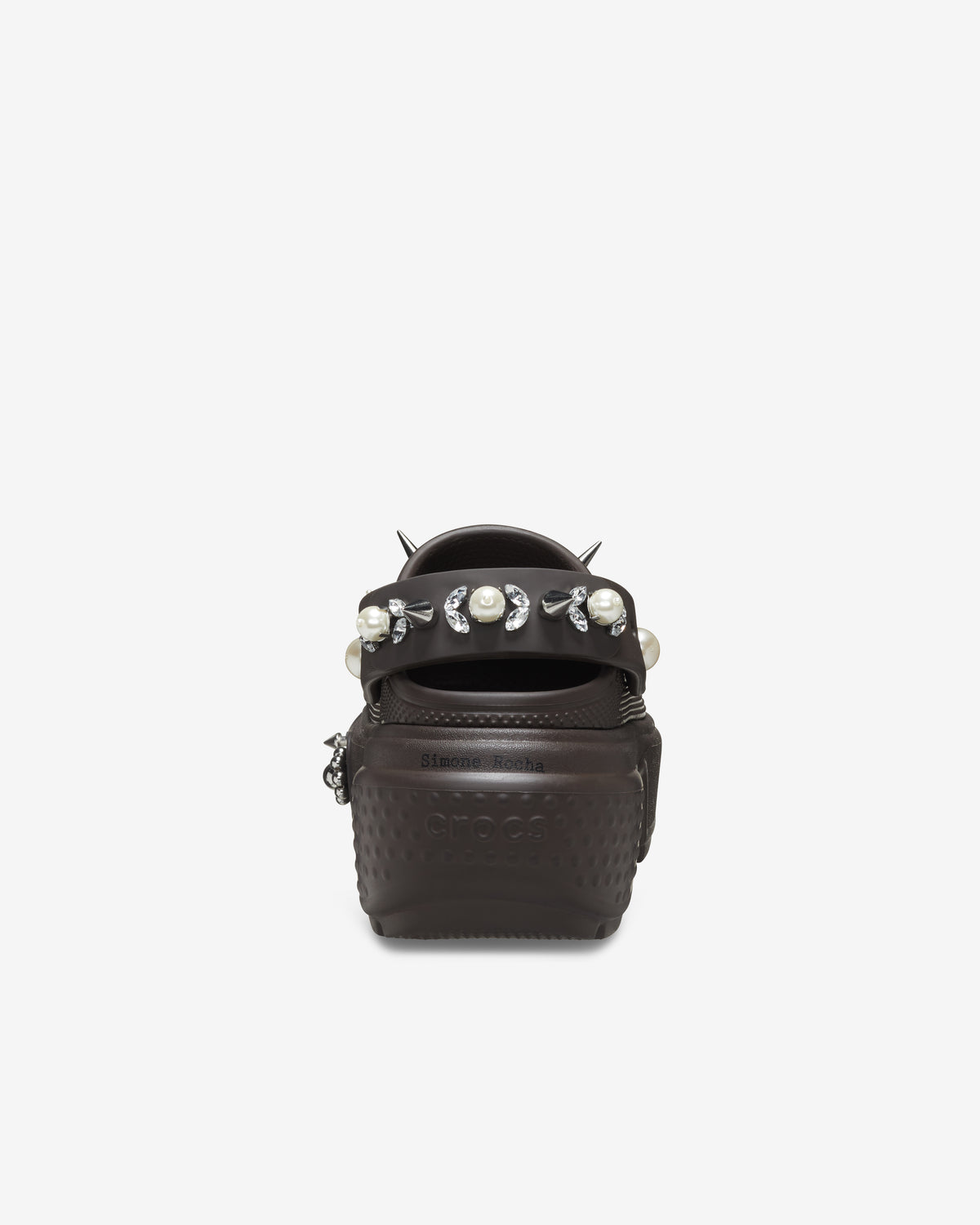 Simone Rocha: Crocs Stomp Clog (Espresso) | DSMNY E-SHOP