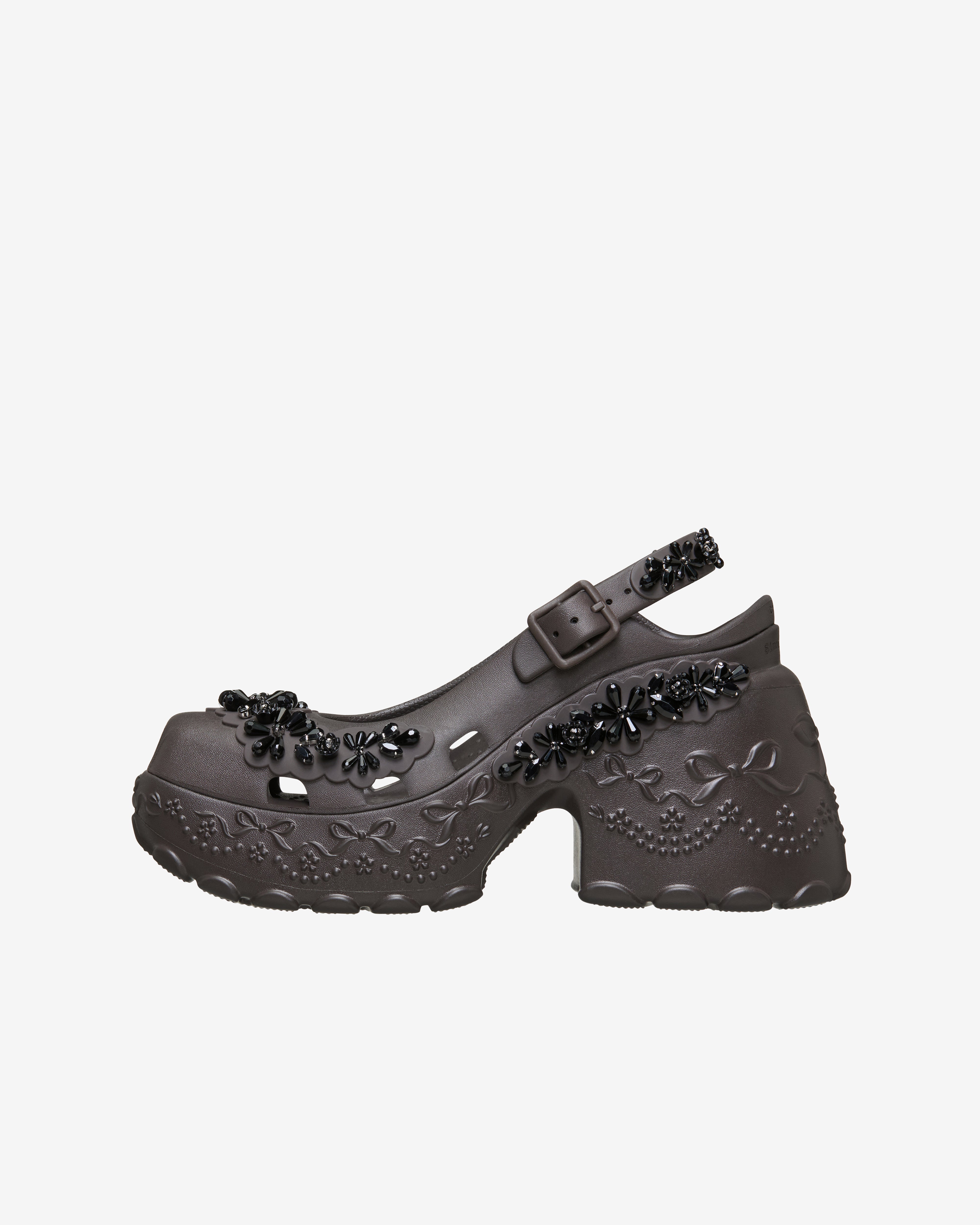 Simone Rocha: Crocs Ballerina Platforms (Espresso) | DSMNY E-SHOP