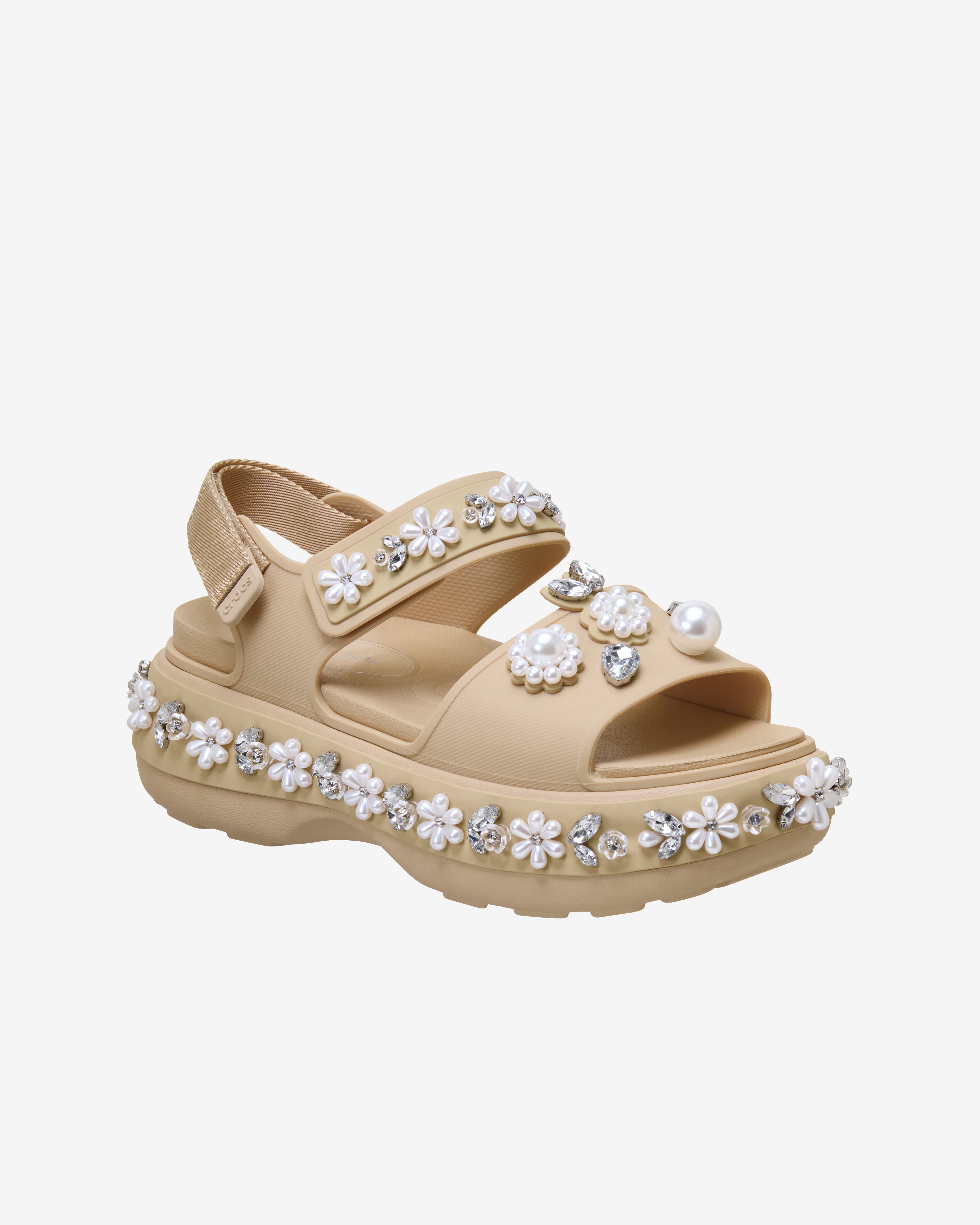 Simone Rocha: Crocs Soho Sandals (Chai) | DSMNY E-SHOP