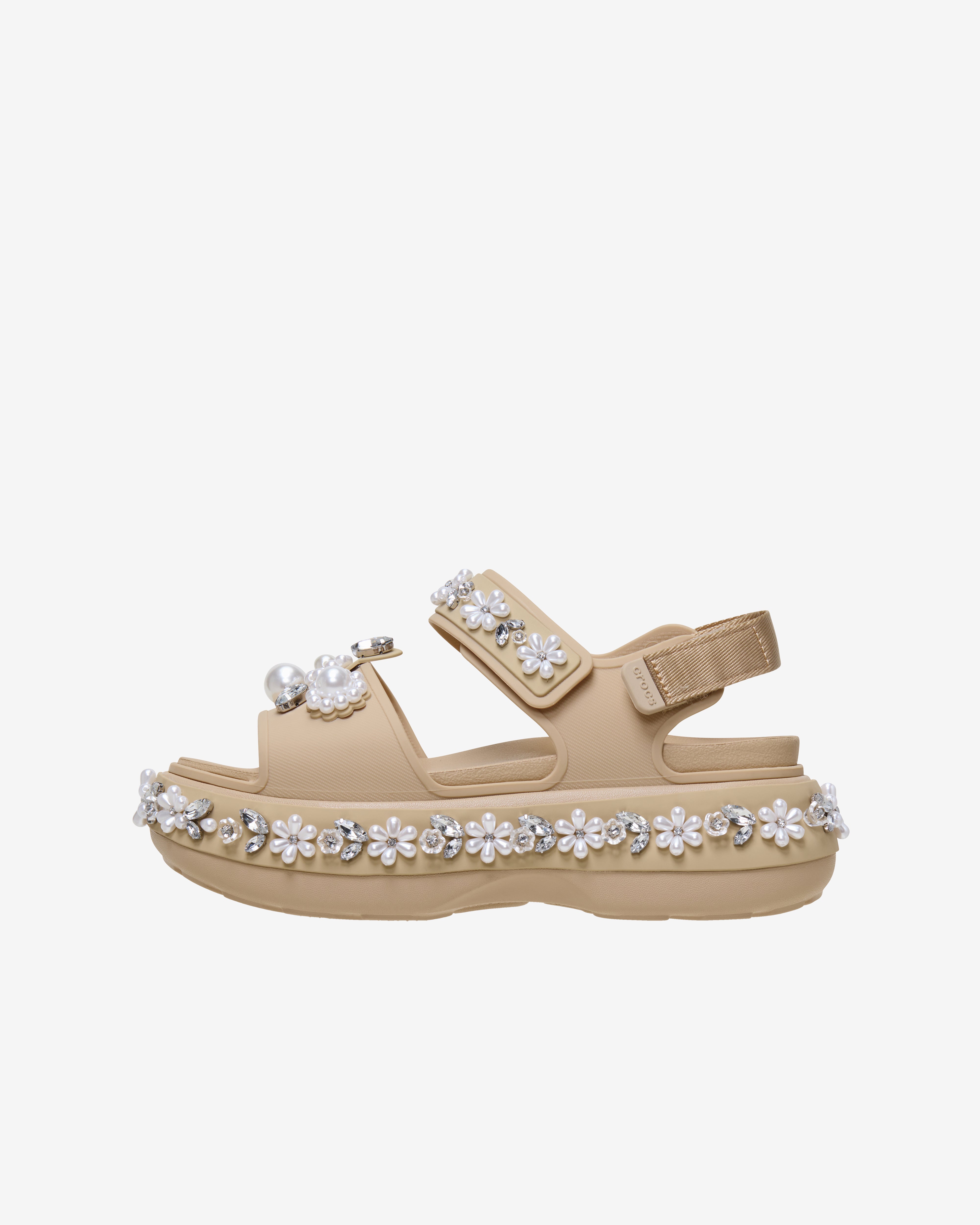 Simone Rocha: Crocs Soho Sandals (Chai) | DSMNY E-SHOP
