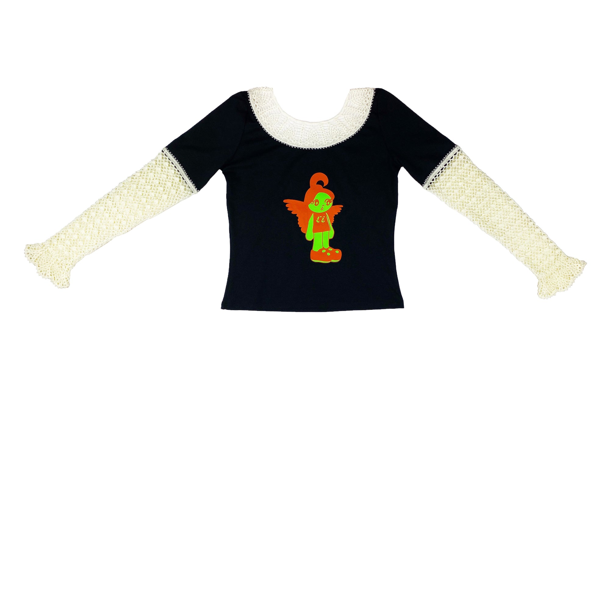 Chopova Lowena - Crochet T-shirt - (Black) – DSMNY E-SHOP