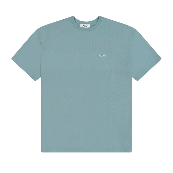 Adish - Men's Short Sleeve Qatarat Logo T-Shirt - (Blue)