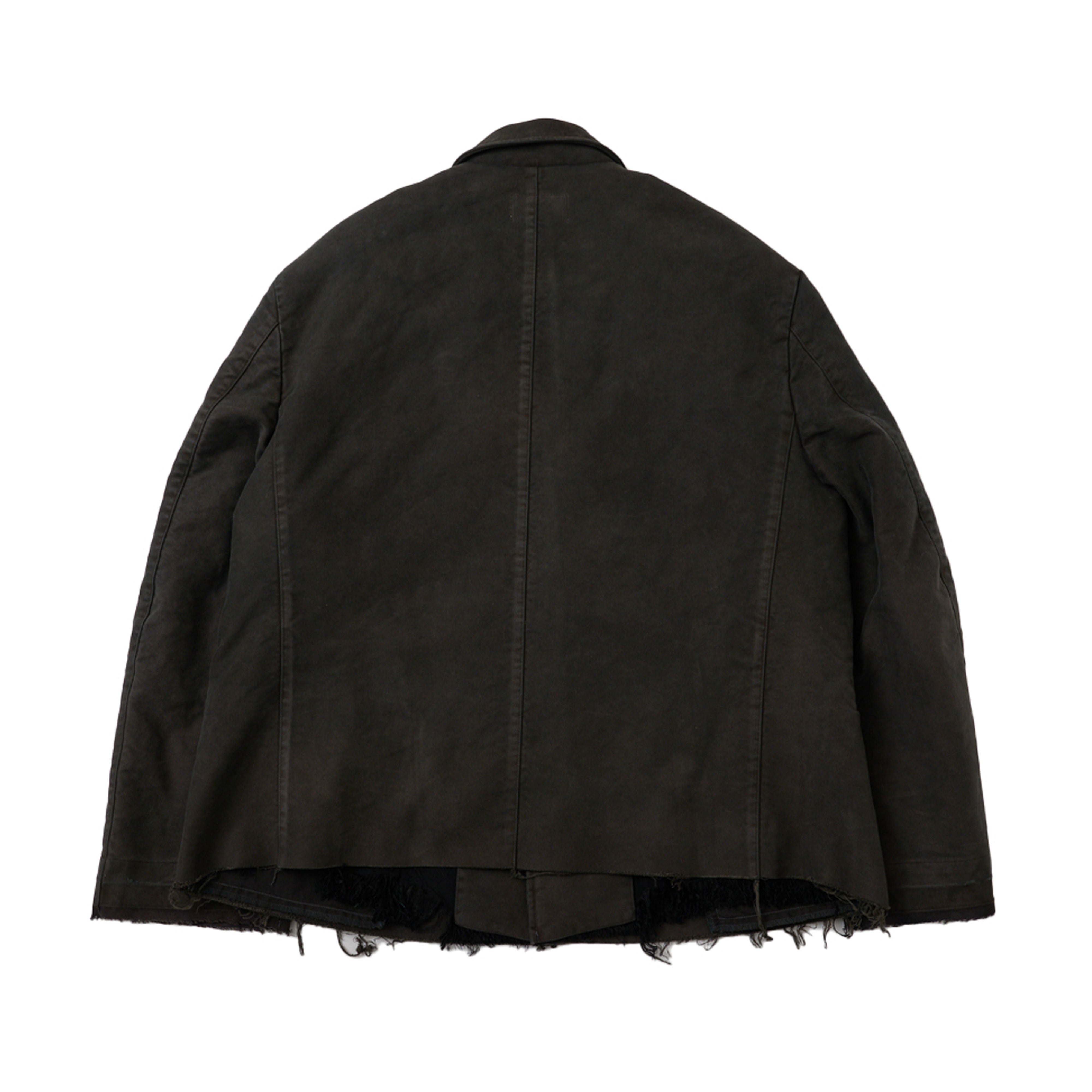 Doublet - Men's Oversized Damaged Jacket - (Black)