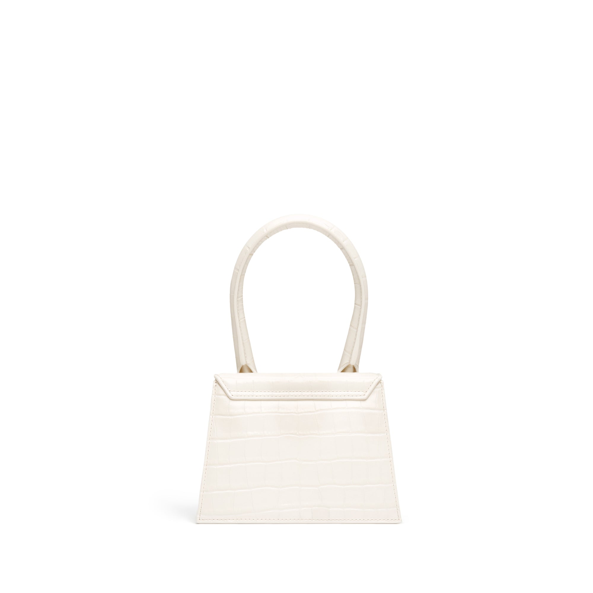 Jacquemus Le Chiquito Bag Ivory Woman in Leather - Size: Uni