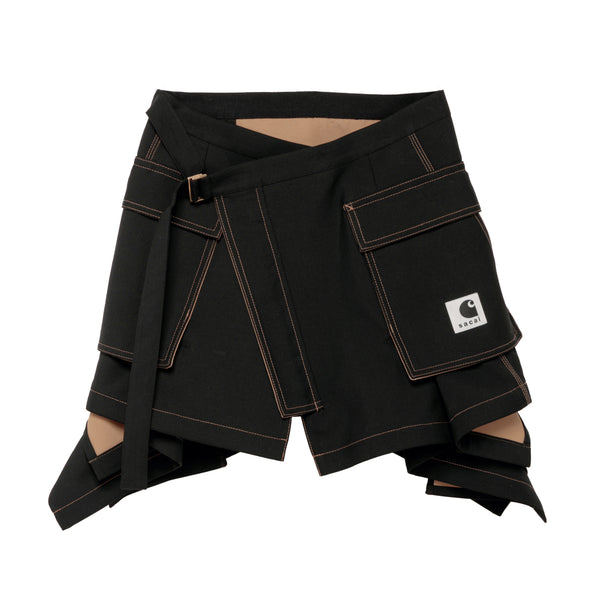 Sacai - Women's Carhartt WIP Suiting Skirt - (Black)
