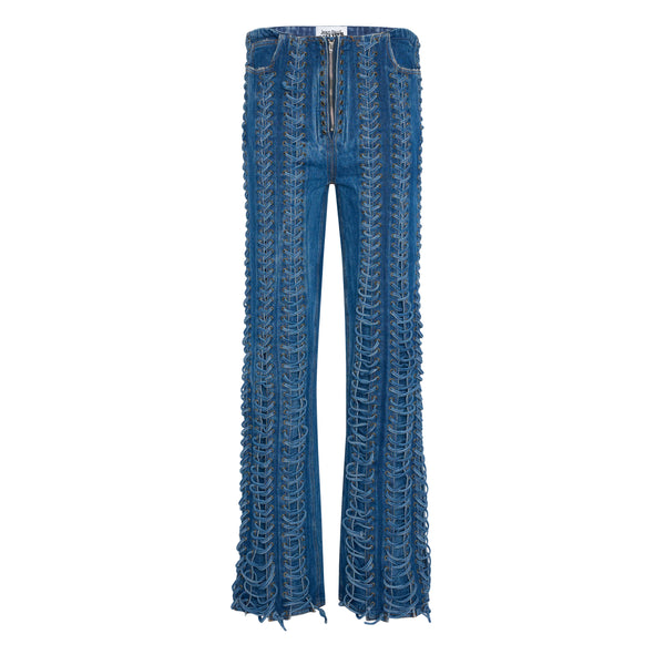 Jean Paul Gaultier - Women's Denim Pant - (Vintage Blue)