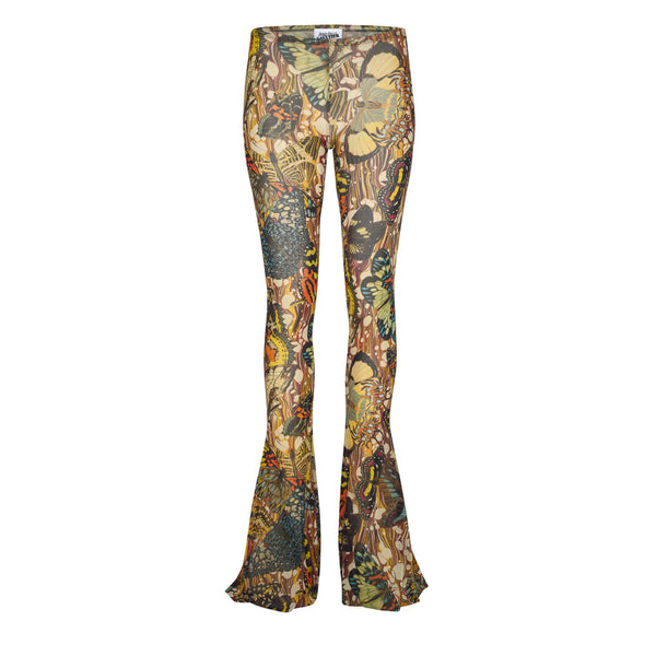 Jean Paul Gaultier - Women's Mesh Pant - (Yellow/Multi)