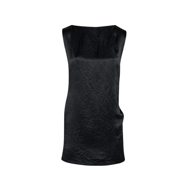 Jean Paul Gaultier - Women's Satin Short Dress - (Black)