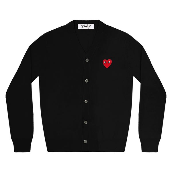 Play - Red Cardigan - (Black)