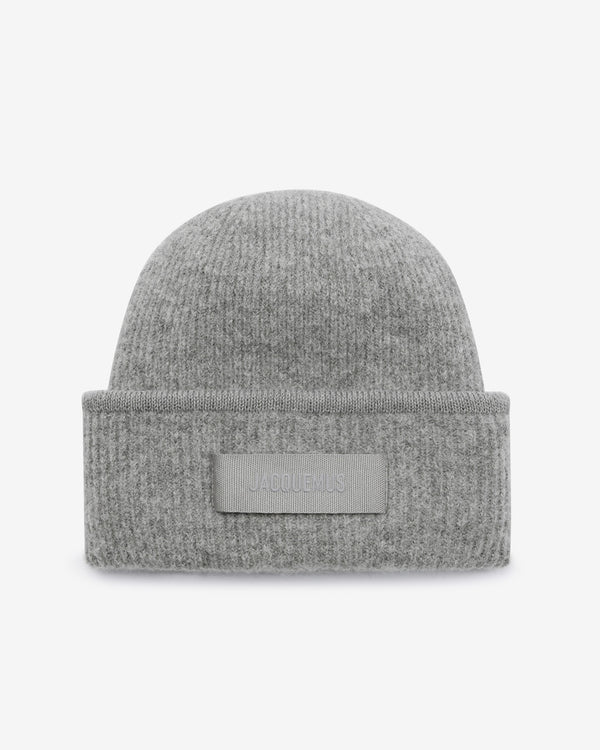 Jacquemus - Men's Le Bonnet Gros Grain - (Dark Grey)