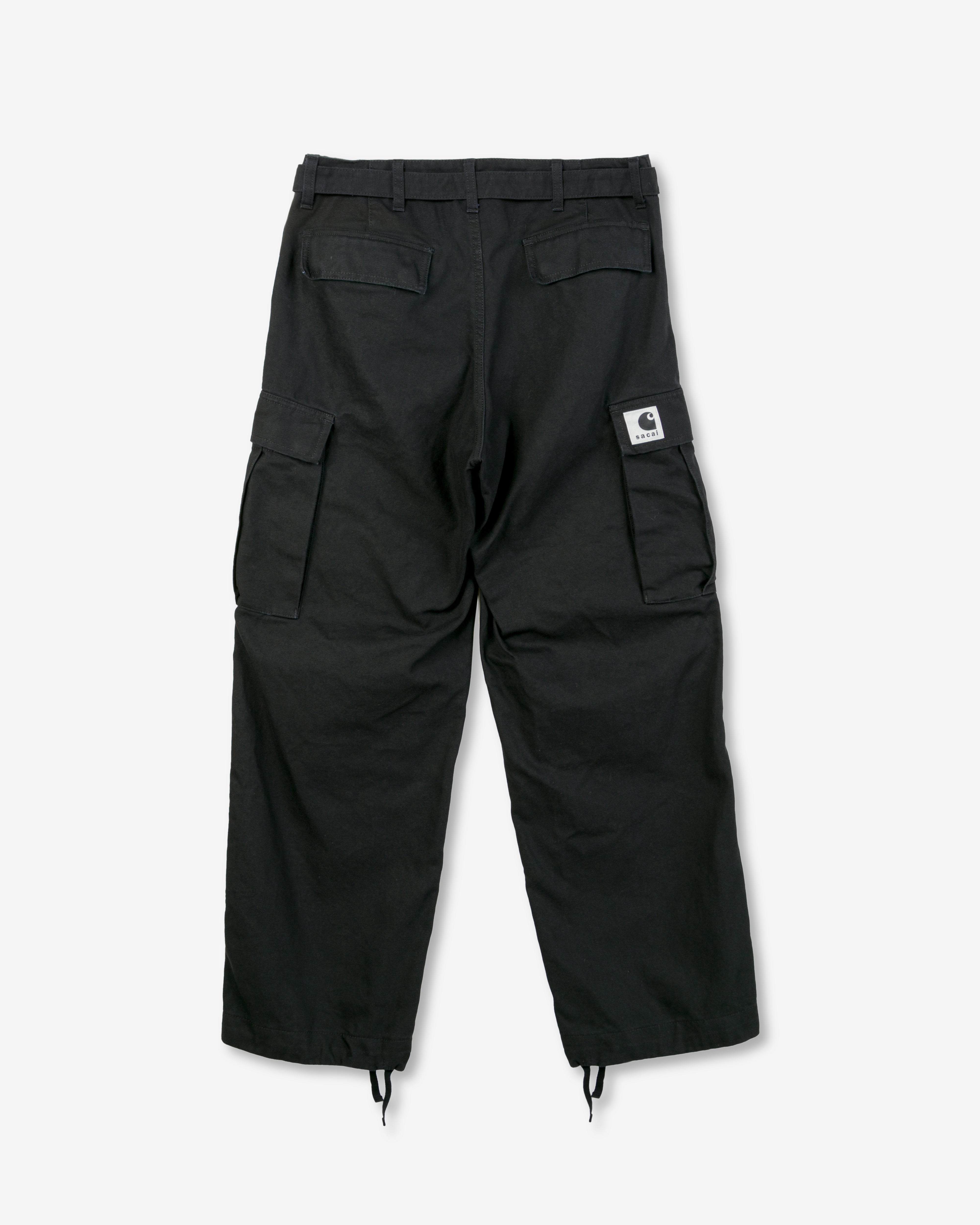 Sacai: Men's Carhartt WIP Duck Pants (Black) | DSMNY E-SHOP