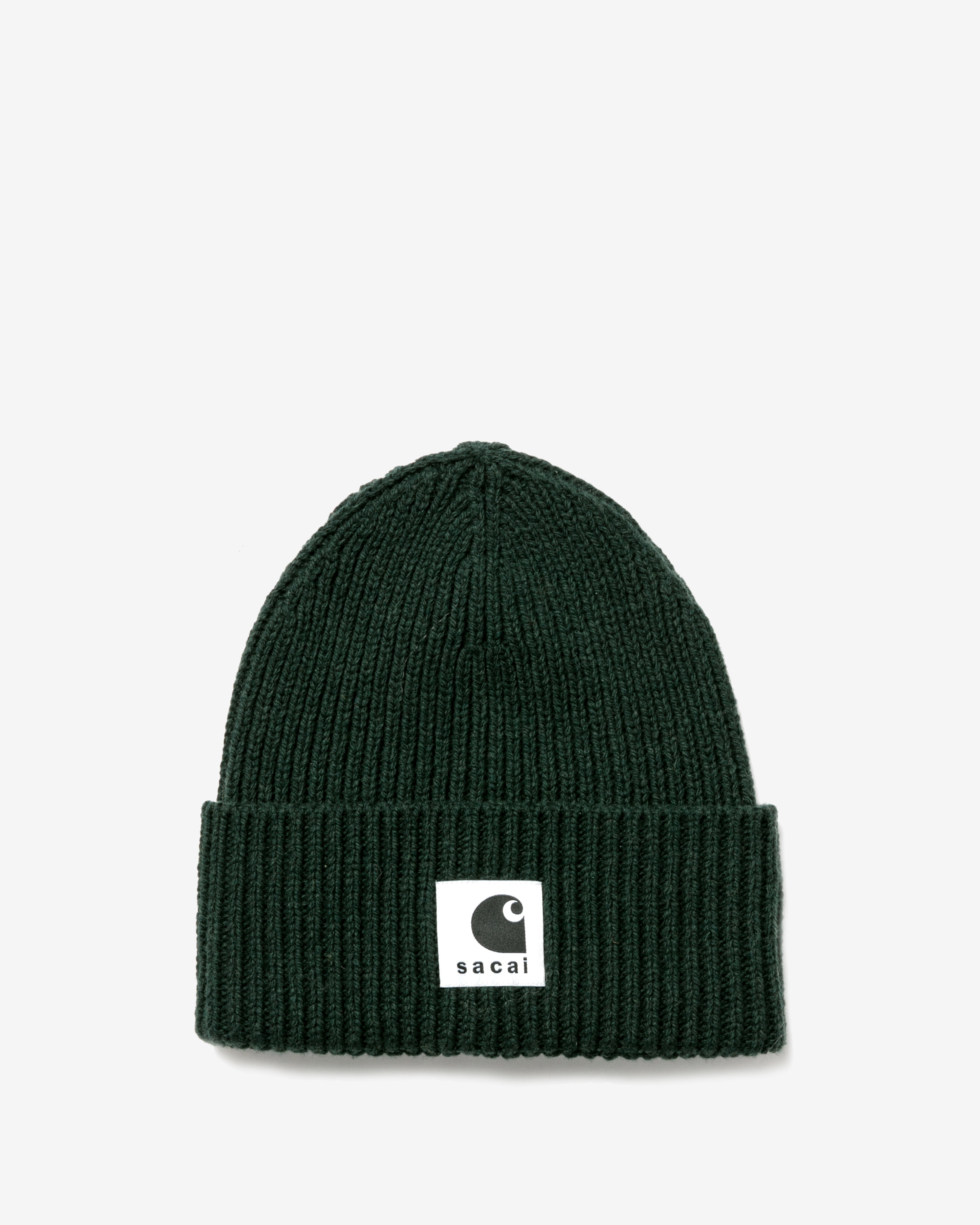 帽子 green sacai carhartt wip WoolKnit Beanie x Carhartt WIP Wool Knit Beanie Green | HAVEN
