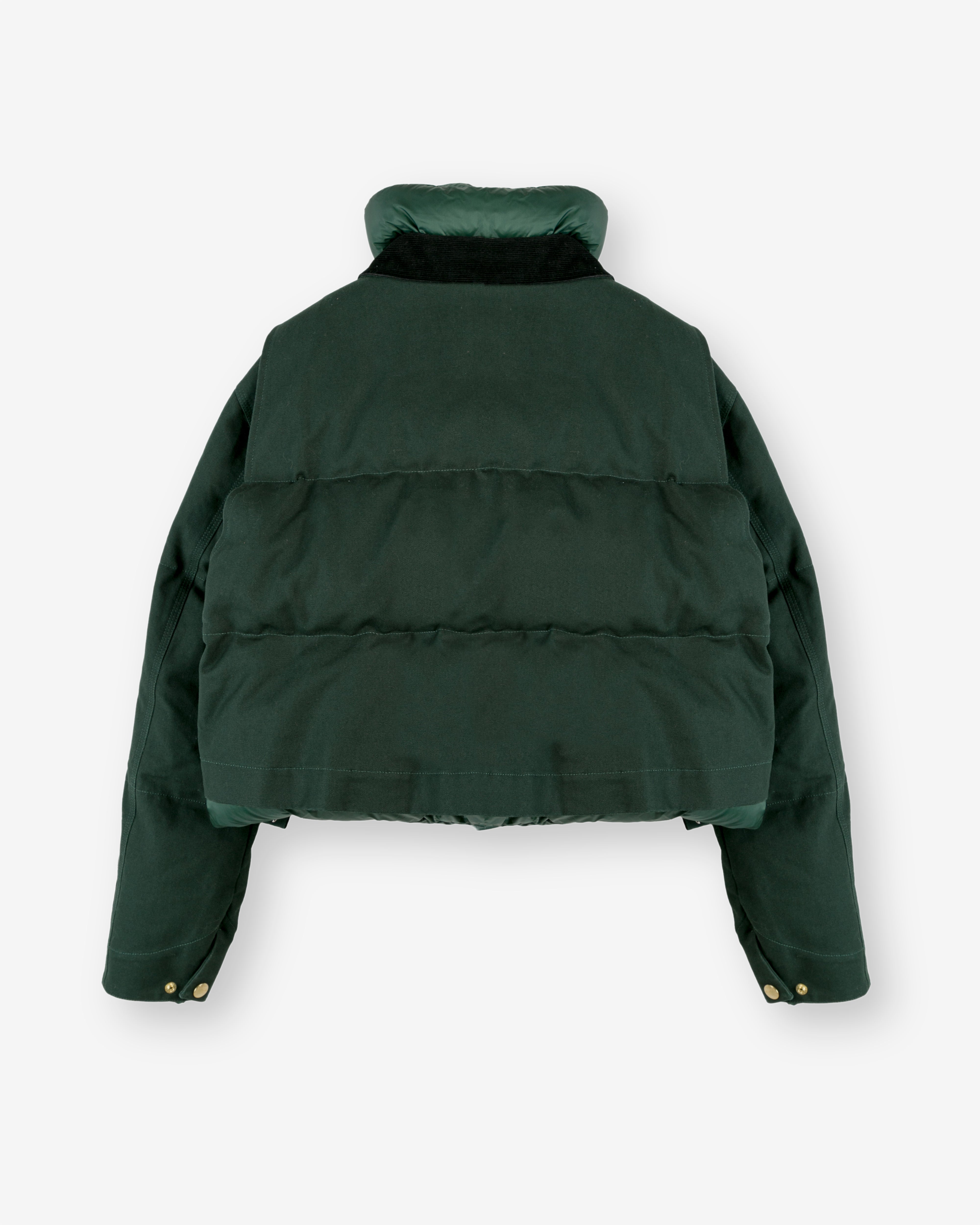 sacaixCarhartt womens Canvas Parka新品未使用 Sacai: Women's Carhartt WIP Canvas Puffer Jacket (Green