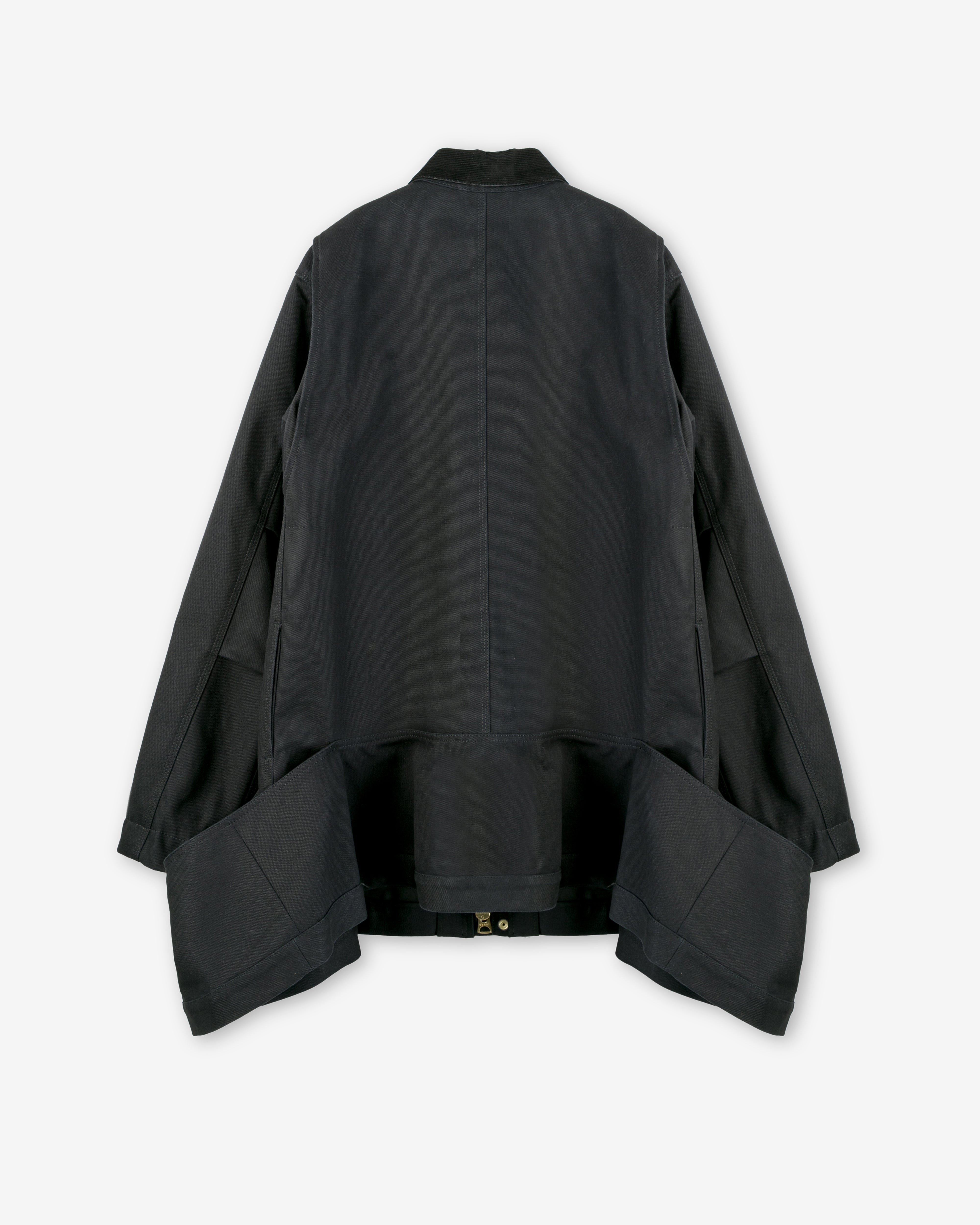 Sacai: Women's Carhartt WIP Canvas Dress (Black) | DSMNY E-SHOP