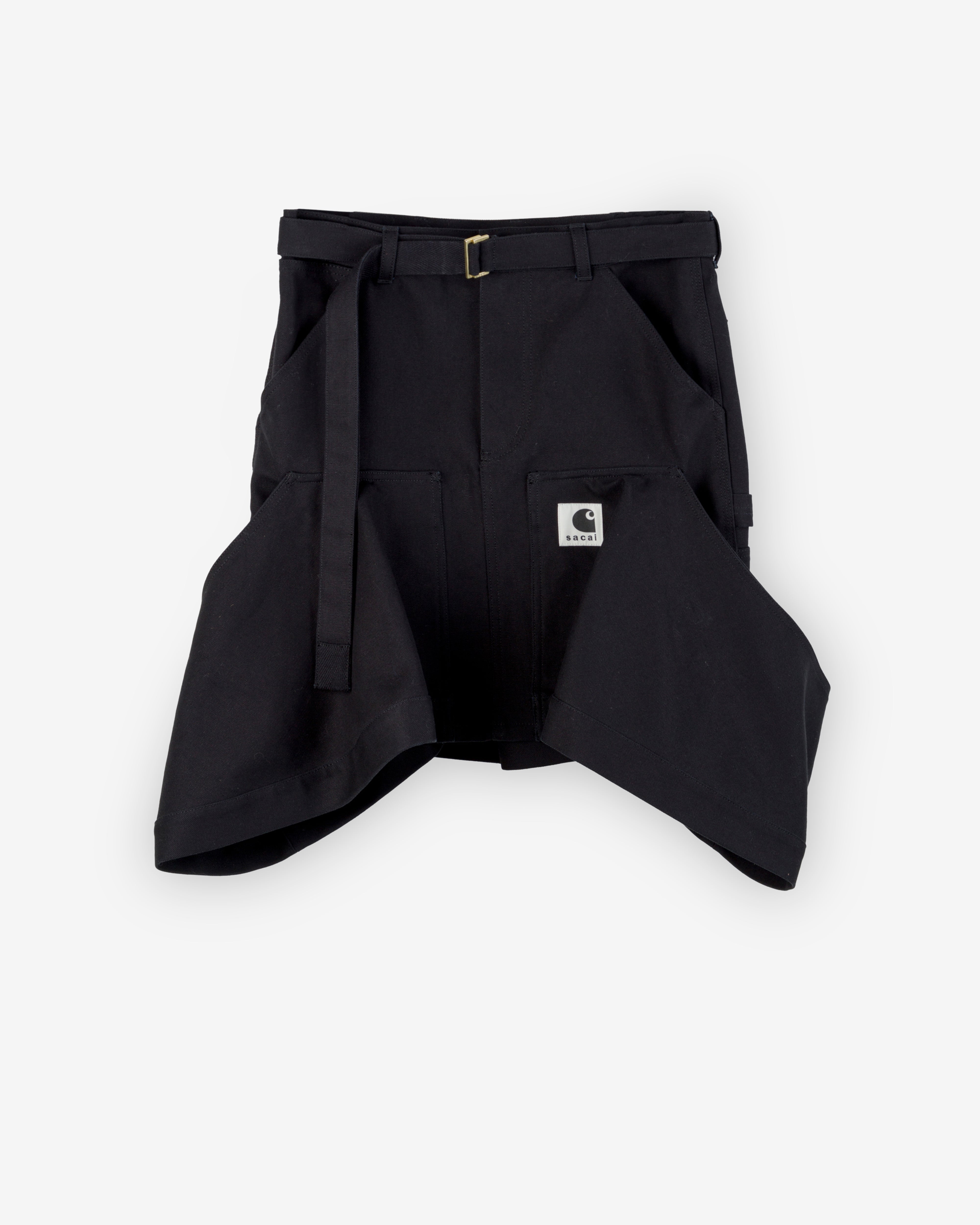黒2新品 sacai Carhartt WIP Duck Skirt スカート Sacai: Women's Carhartt WIP Canvas Skirt (Black) | DSMNY E-SHOP