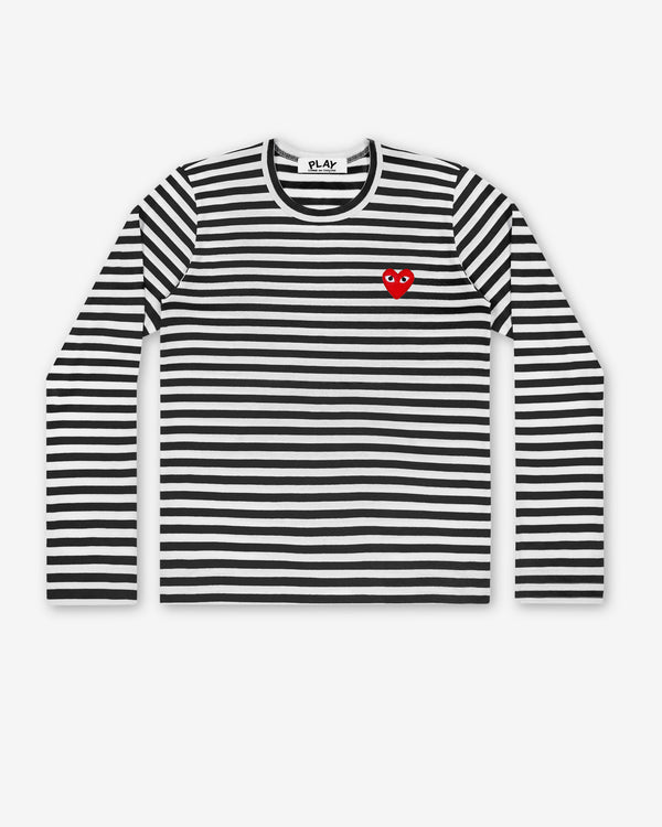 Play Comme des Garçons - Striped T-Shirt - (Black/White)