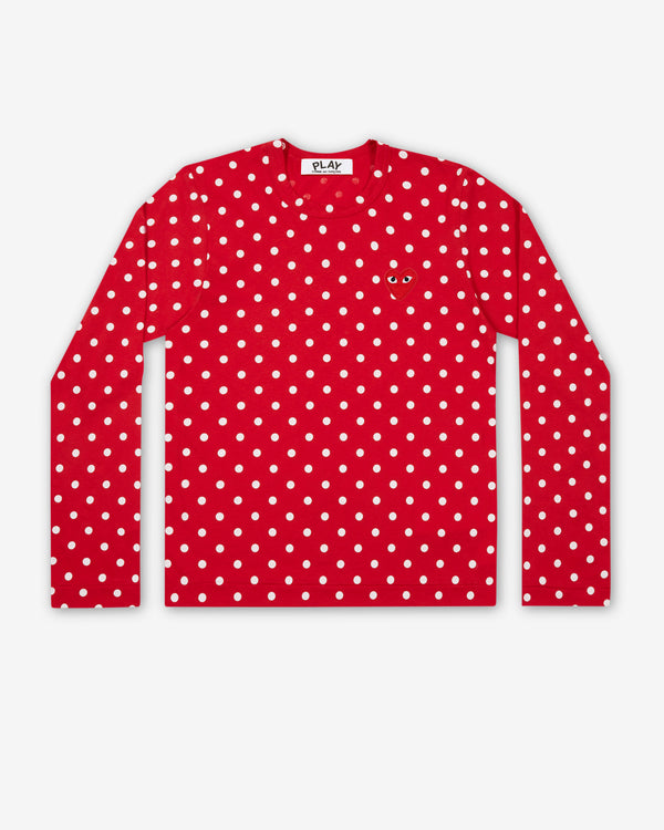 Play Comme des Garçons - Polka Dot T-Shirt - (Red/White)