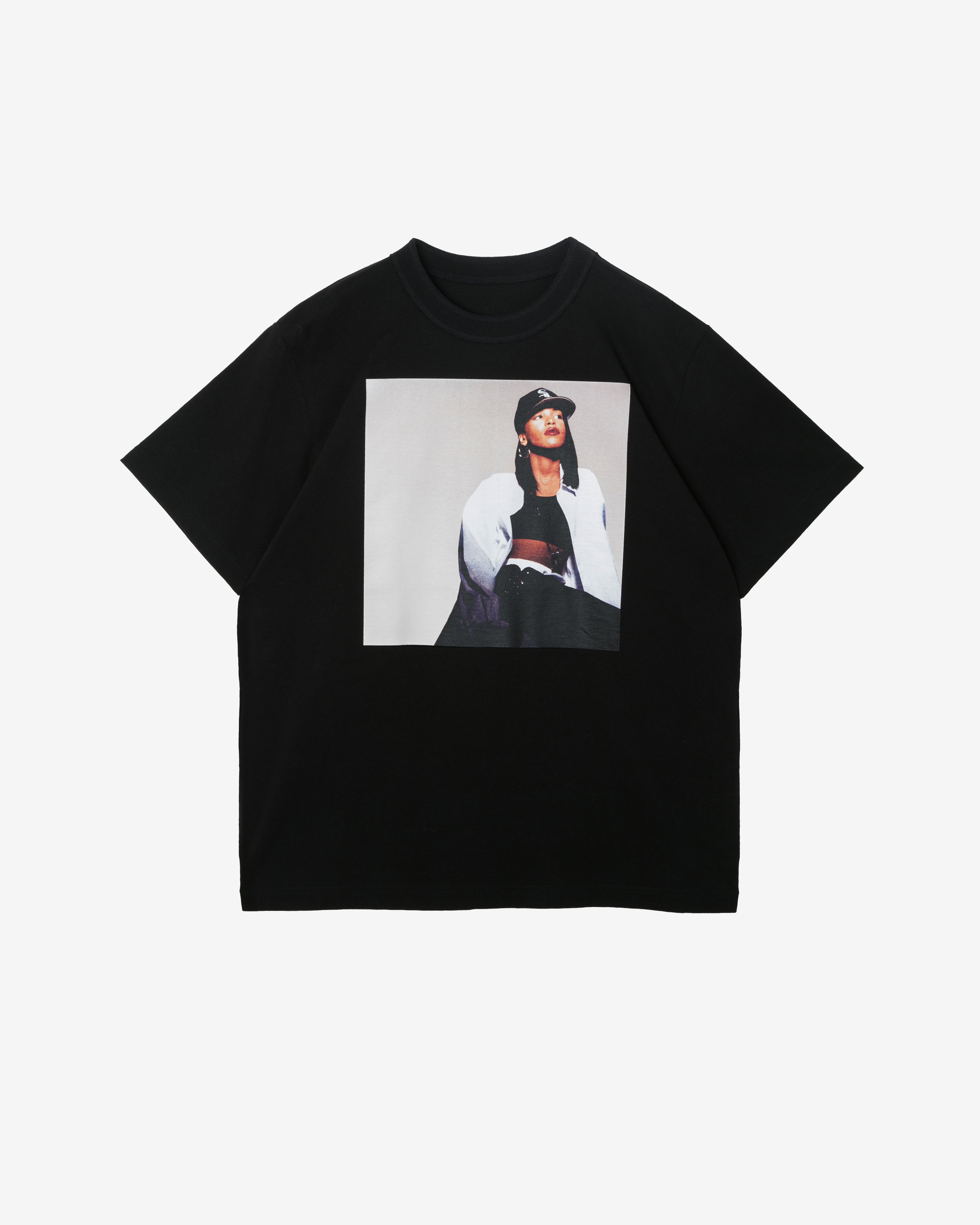 sacai ドーバーストリート銀座限定　Aaliyah Tシャツ　白　サイズ4 Sacai: Aaliyah T-Shirt (Black) | DSMNY E-SHOP
