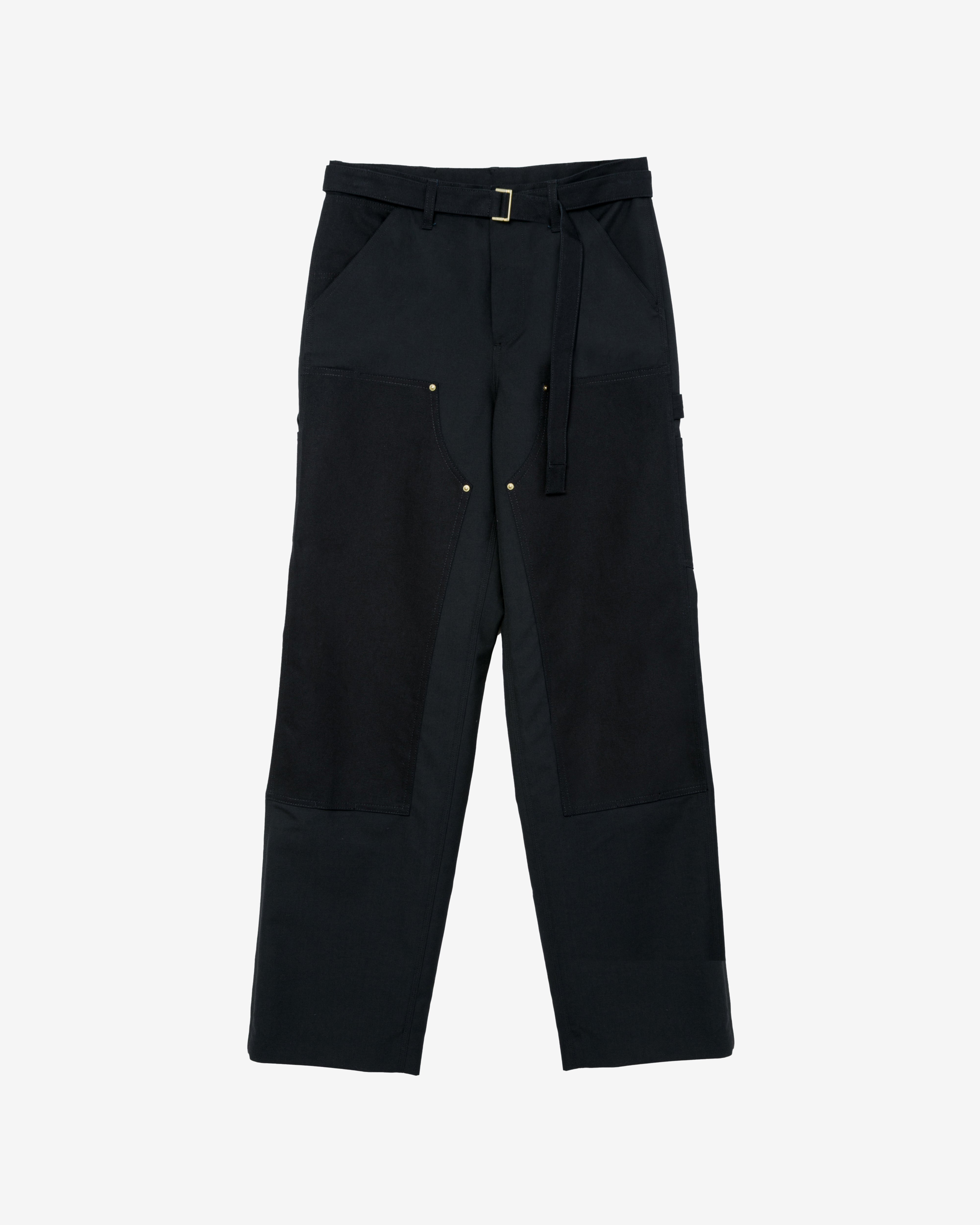 Sacai: Men's Carhartt WIP Duck Canvas Pants (Black) | DSMNY E-SHOP