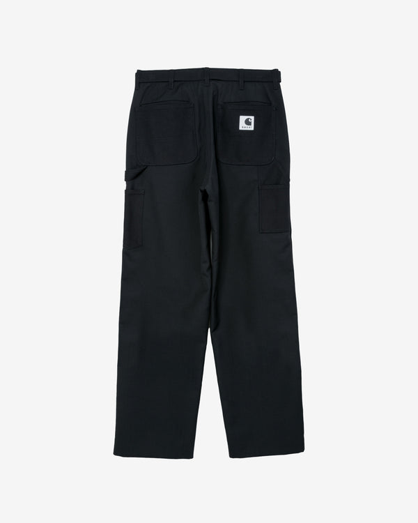 Sacai - Men's Carhartt WIP Duck Canvas Pants - (Black)