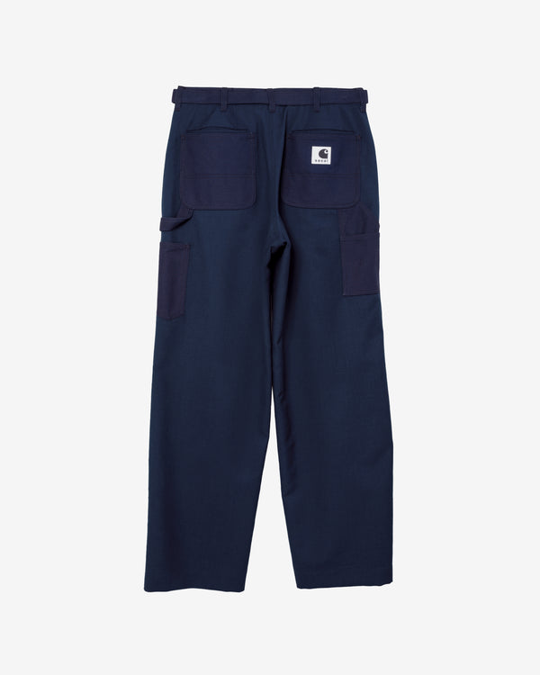 Sacai - Men's Carhartt WIP Duck Canvas Pants - (Navy)
