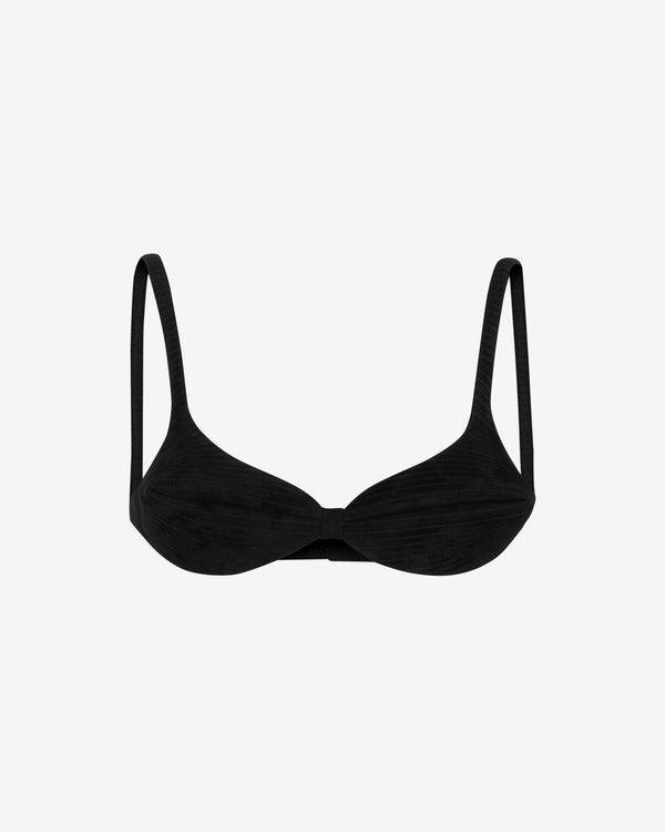 Jean Paul Gaultier - Women's Conic Flat Cup Bra - (Black)